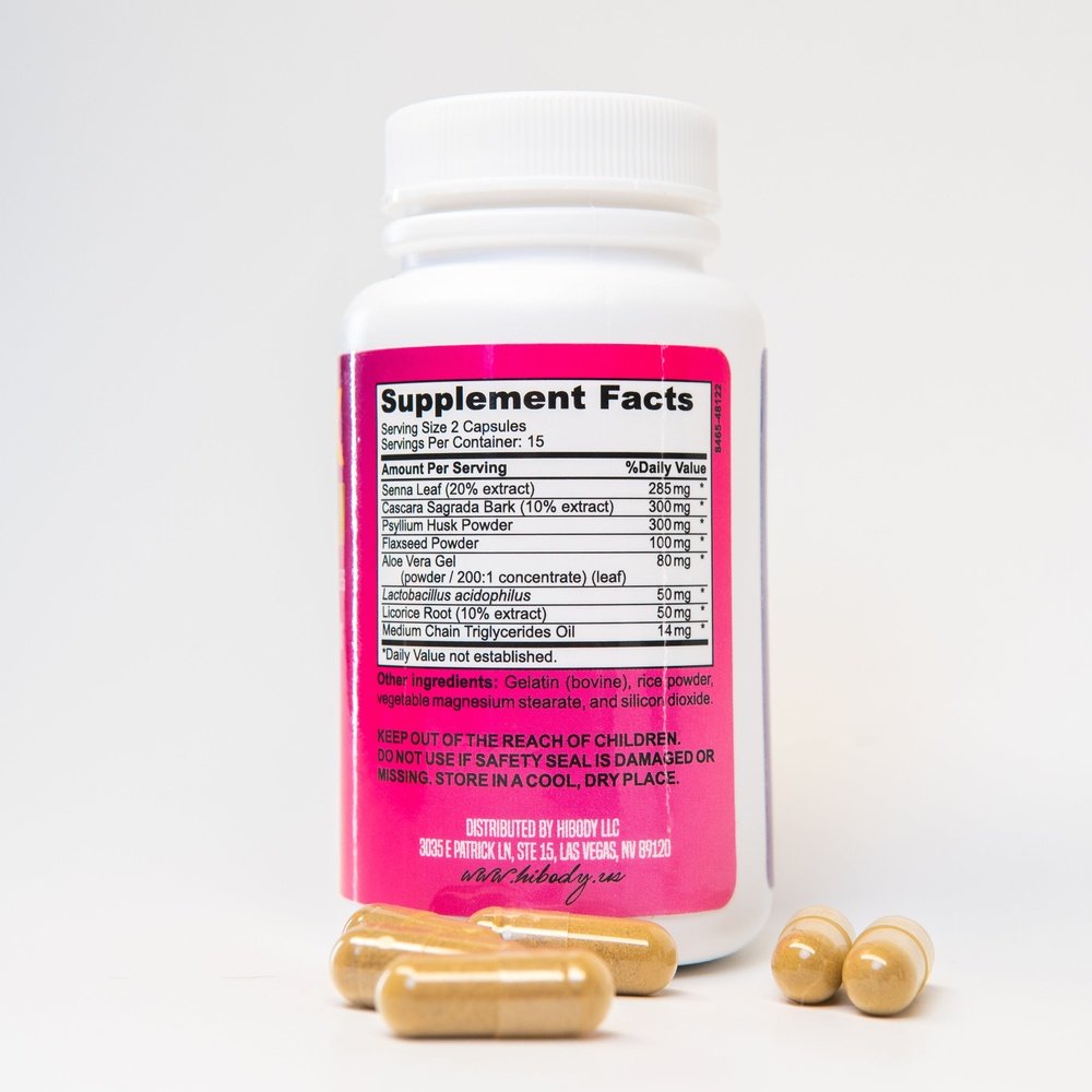 HiBody Detox and Cleanse Colon 15 Day Quick Cleanseo