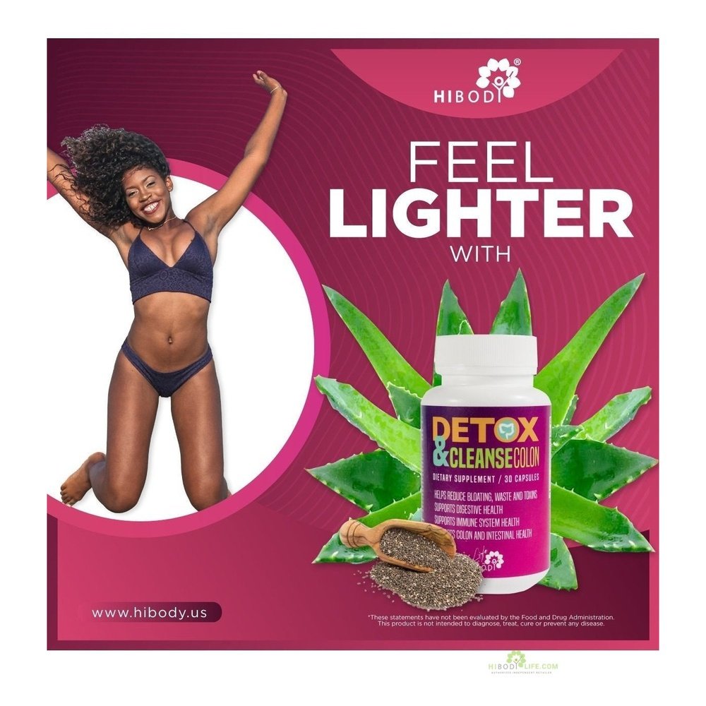 HiBody Detox and Cleanse Colon 15 Day Quick Cleanseo